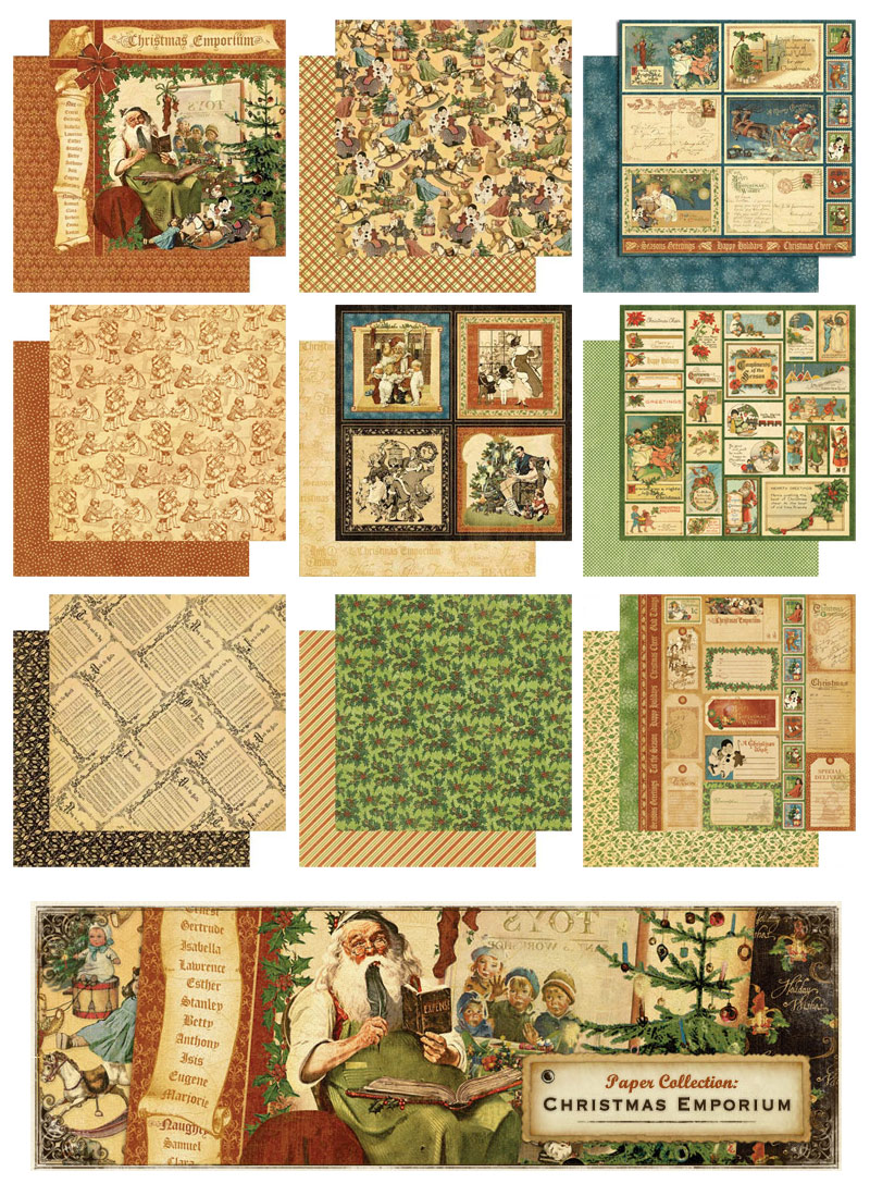 Graphic 45 – Julpapper 2011