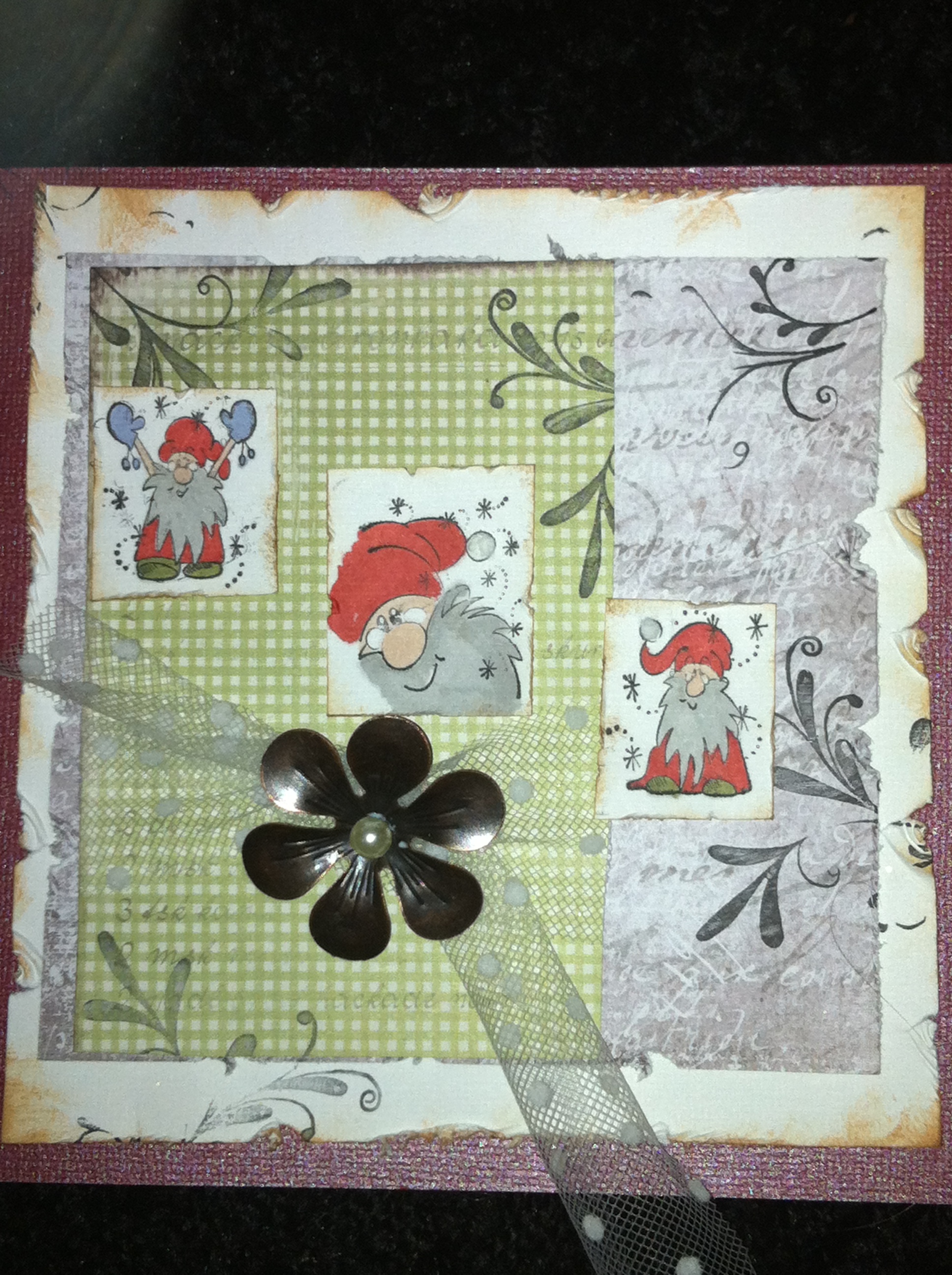 Tipp tapp tipp tapp julkort