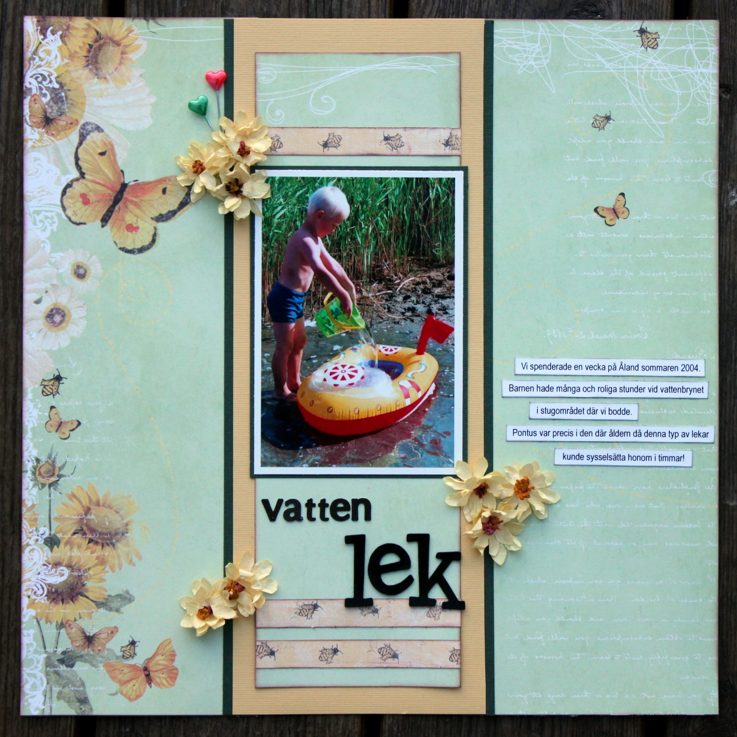 Sommar och sol Layout