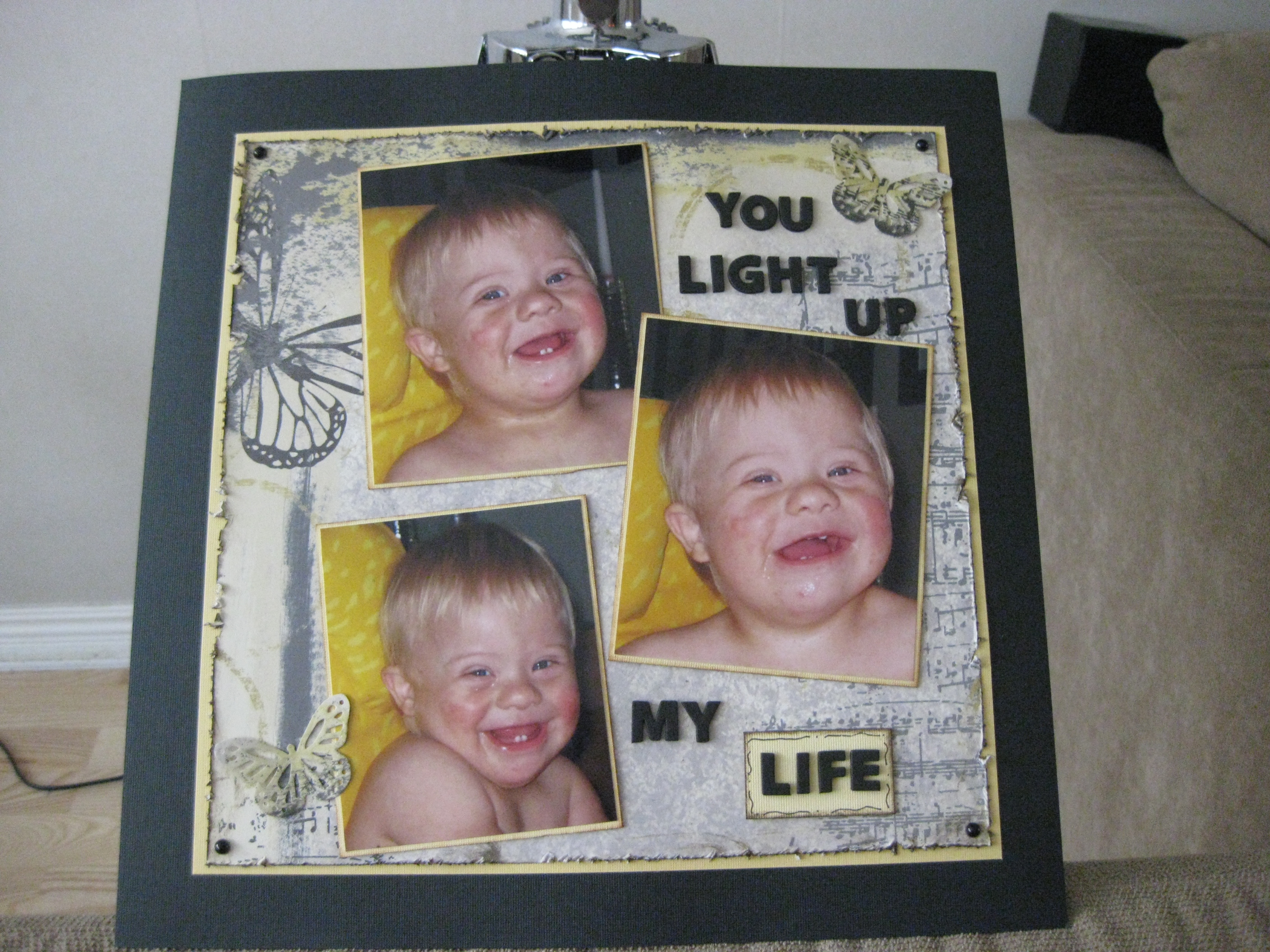 You light up my life – Album Layout på sonen