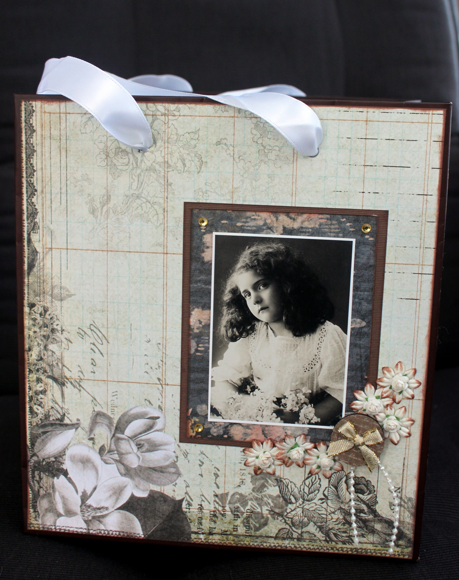 Chokladpåse blev till presentpåse!