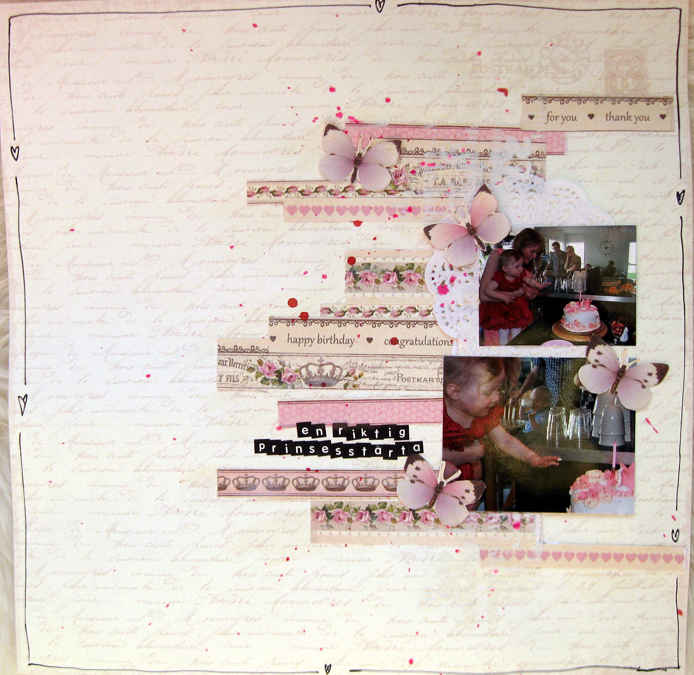 En riktig prinsesstårta