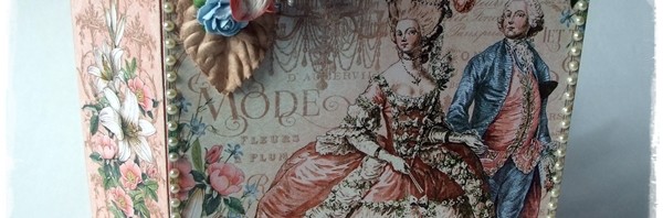 Minialbum med G45 Gilded  Lily