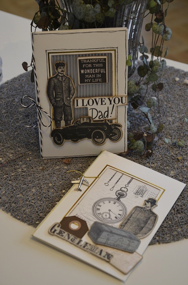 Passepartout kort – Maskulint kort till Far