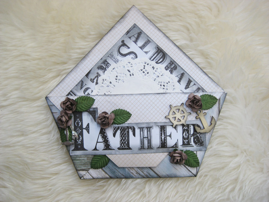 Fars Dag kort i kuvertform