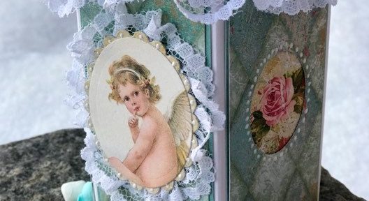 Shabby chic Gåvomugg