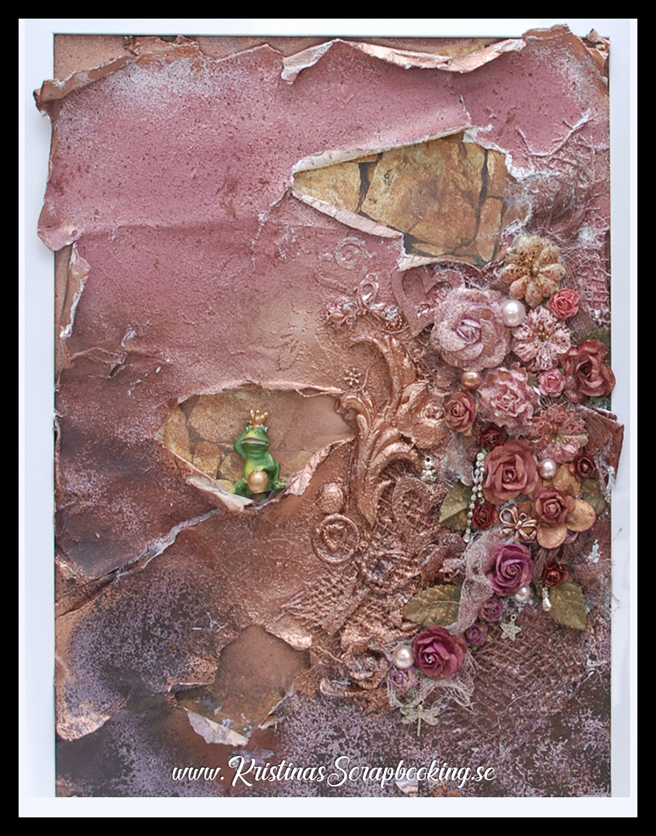 Mixed Media Tavla för Nybörjare – Steg för Steg