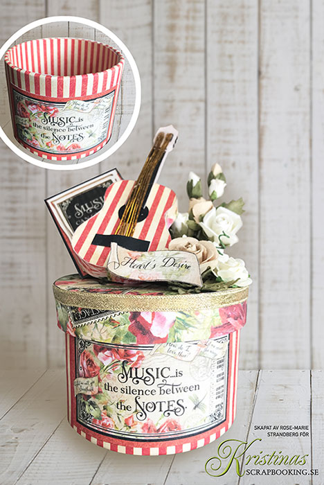 Presentask med musiktema