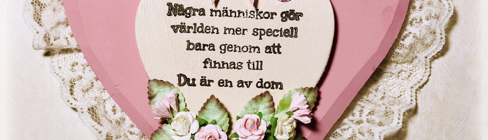 Ett rosa litet alster