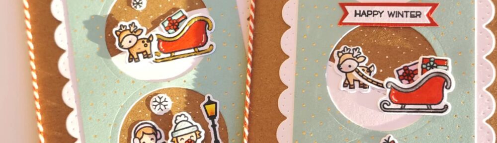 Kortskiss – Lawn Fawn Tiny Winter Friends