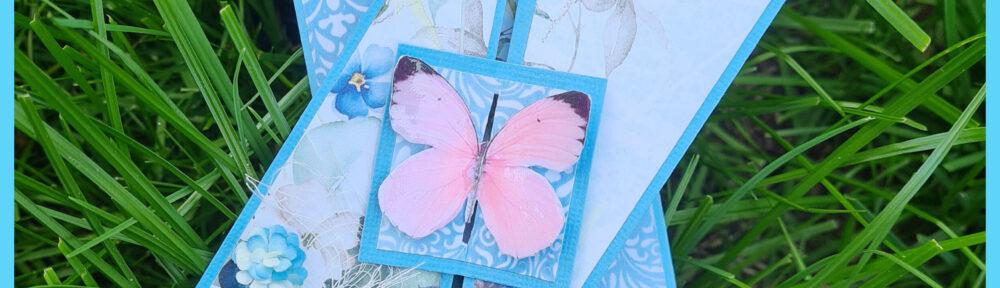 Diagonal fold card – Häftig kortvikning