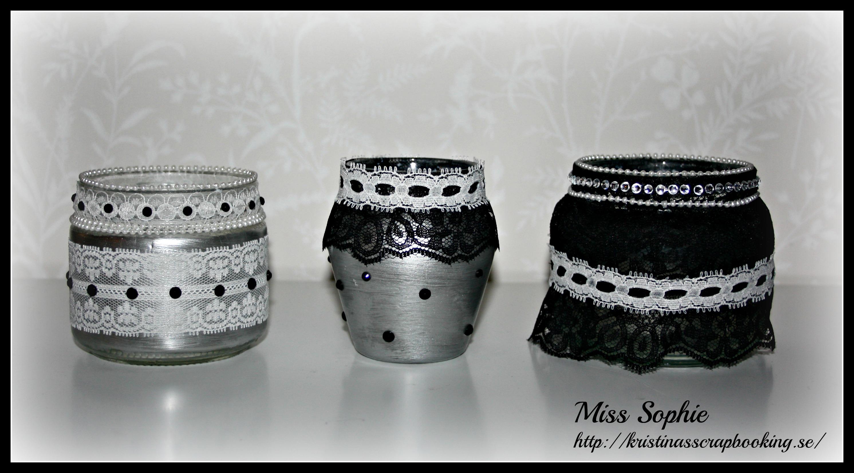 Gör dina egna ljuslyktor av gamla glasburkar