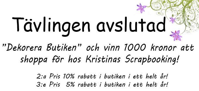 Vinnare i Scrappa Butiken-tävlingen