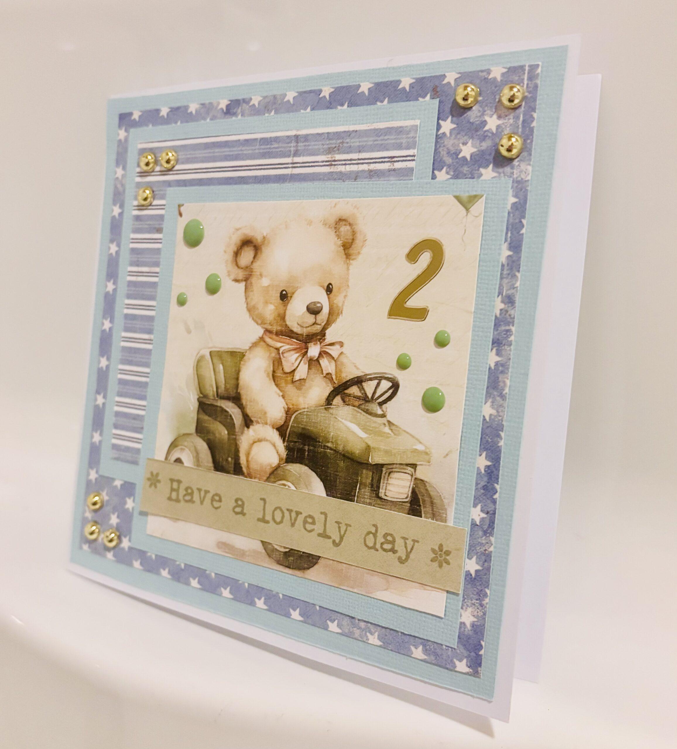 Barnkort till liten pojke