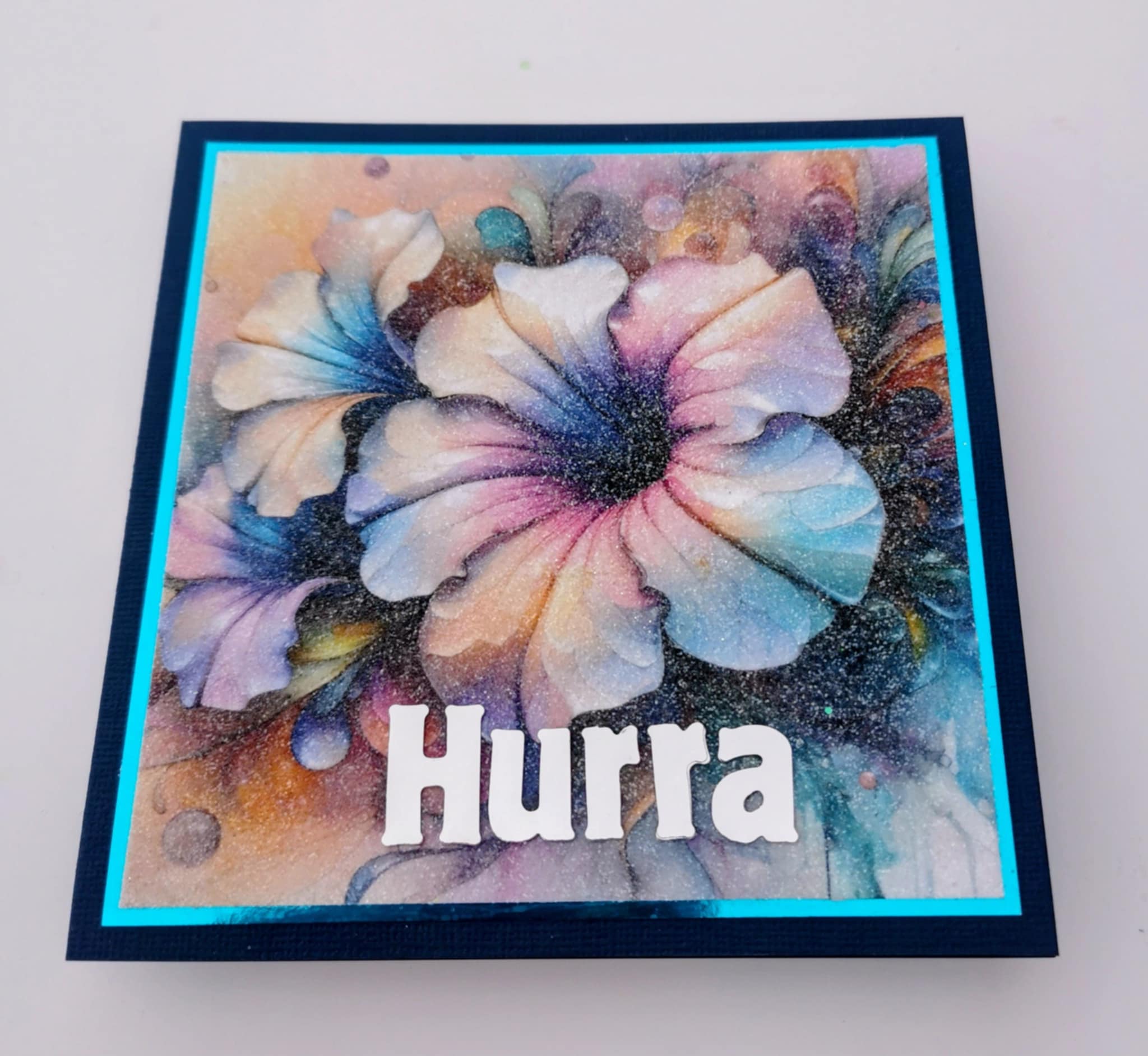 Tips för användning av designpapper med större mönster