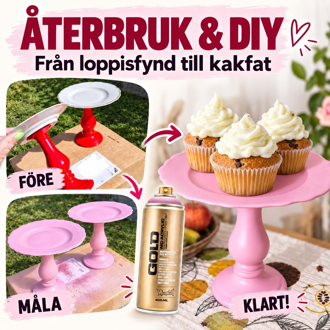 Från loppisfynd till snygg inredning